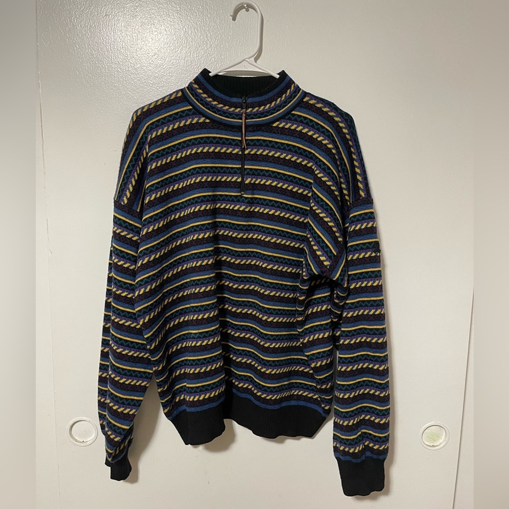 Vintage Demetre men ski sweatshirt